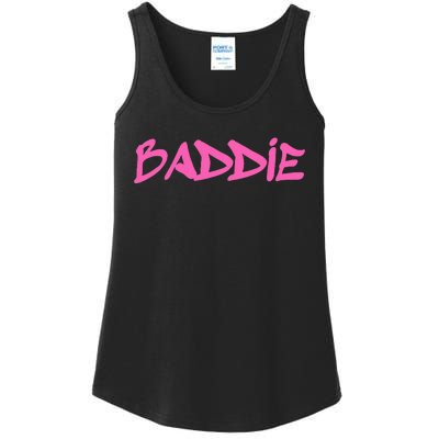 Baddie Aesthetic Graffiti Design Baddies Fandom Ladies Essential Tank