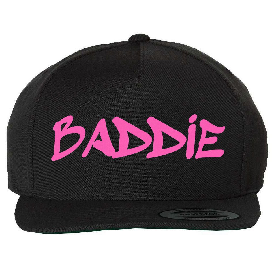 Baddie Aesthetic Graffiti Design Baddies Fandom Wool Snapback Cap