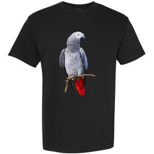 Beautiful African Grey Parrot Garment-Dyed Heavyweight T-Shirt