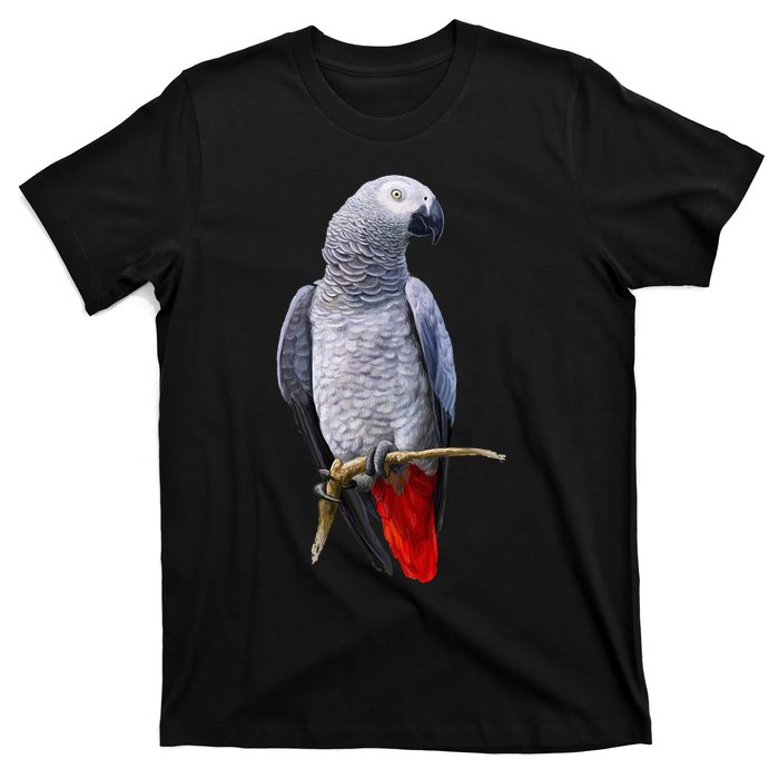 Beautiful African Grey Parrot T-Shirt