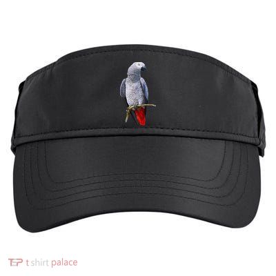 Beautiful African Grey Parrot Adult Drive Performance Visor