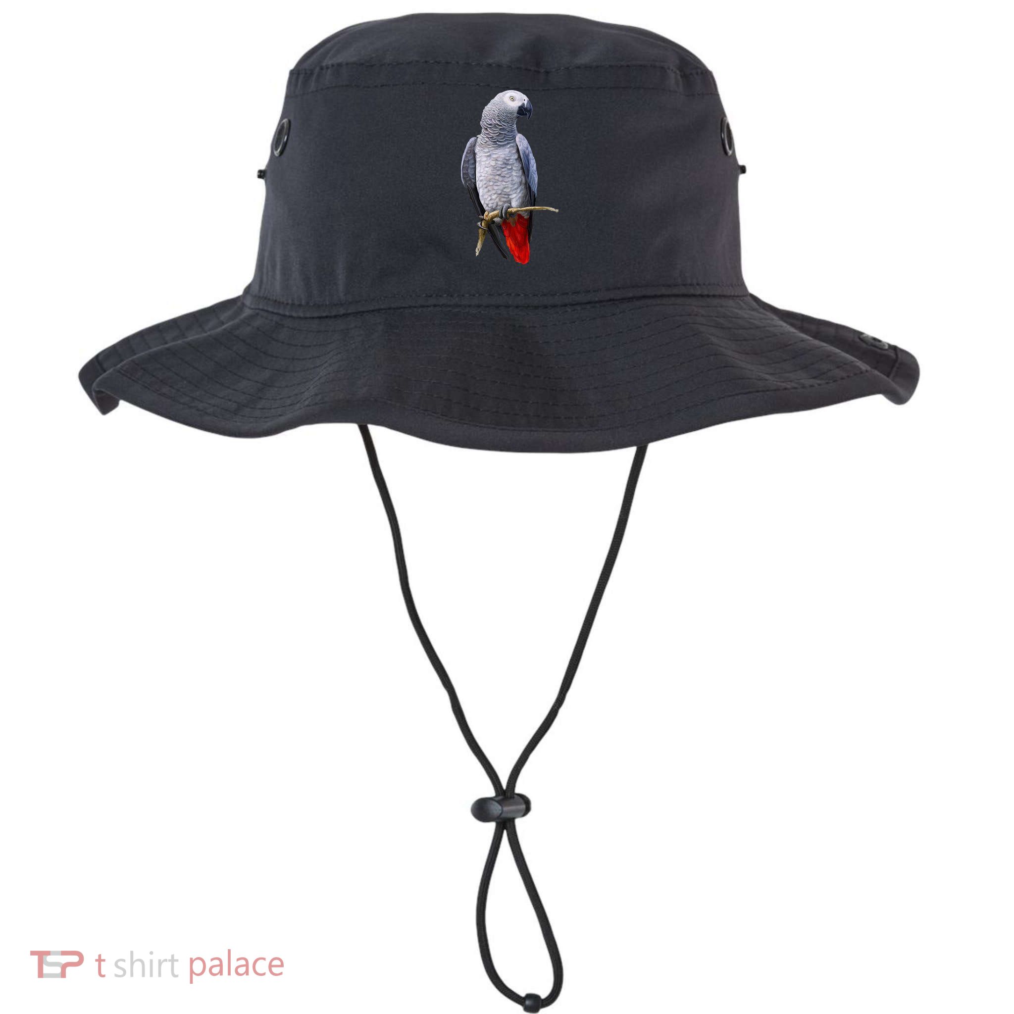 Beautiful African Grey Parrot Bucket Hat
