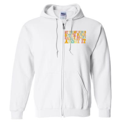 Brave and Groovy Conquering Tummy Troubles Full Zip Hoodie