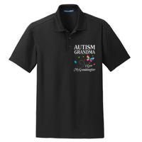 Butterfly Autism Grandma I Love My Granddaughter Autistic Dry Zone Grid Polo