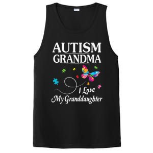 Butterfly Autism Grandma I Love My Granddaughter Autistic PosiCharge Competitor Tank