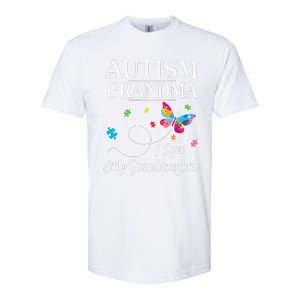 Butterfly Autism Grandma I Love My Granddaughter Autistic Softstyle CVC T-Shirt