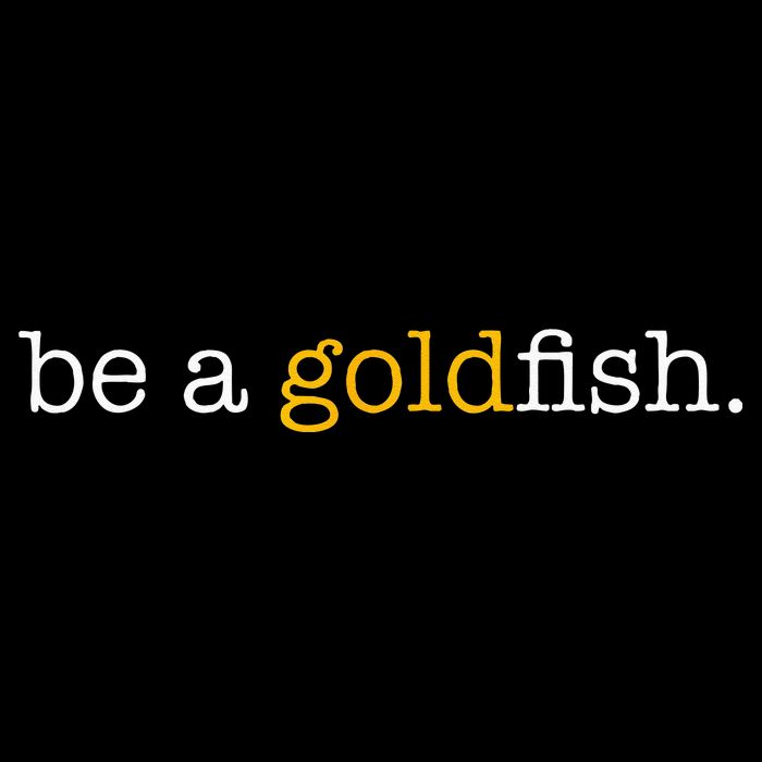 Be A Goldfish Goldfish Funny Quotes City Backpack