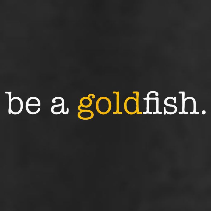 Be A Goldfish Goldfish Funny Quotes Adult Drive Performance Visor