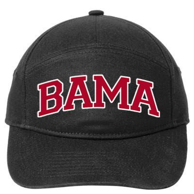 Bama Alabama Gifts Al State Graphic 7-Panel Snapback Hat