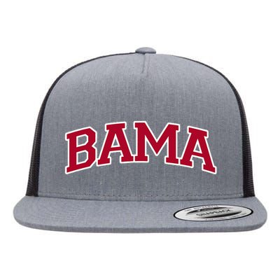 Bama Alabama Gifts Al State Graphic Flat Bill Trucker Hat