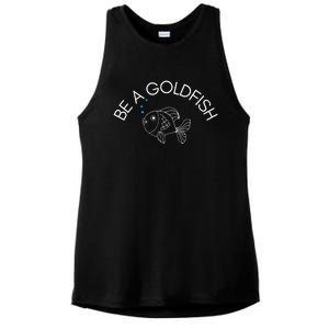 Be A Goldfish Ladies PosiCharge Tri-Blend Wicking Tank