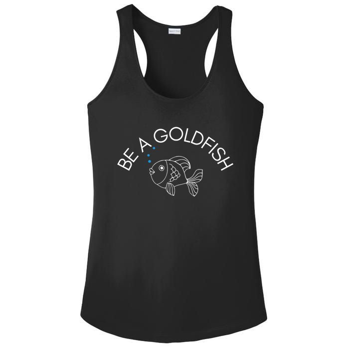 Be A Goldfish Ladies PosiCharge Competitor Racerback Tank