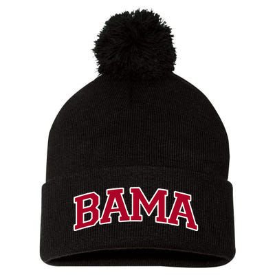 Bama Alabama Gifts AL State Pom Pom 12in Knit Beanie