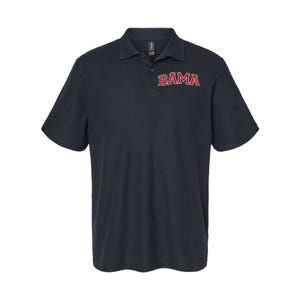 Bama Alabama Gifts Al State Graphic Softstyle Adult Sport Polo