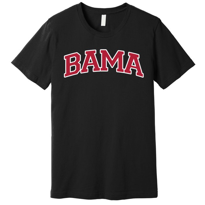 Bama Alabama Gifts Al State Graphic Premium T-Shirt