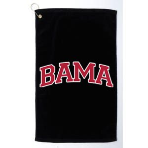 Bama Alabama Gifts Al State Graphic Platinum Collection Golf Towel