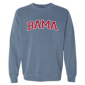 Bama Alabama Gifts Al State Graphic Garment-Dyed Sweatshirt