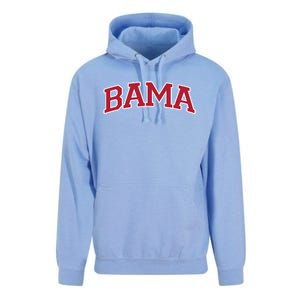 Bama Alabama Gifts Al State Graphic Unisex Surf Hoodie