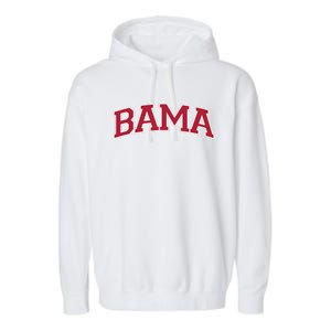 Bama Alabama Gifts Al State Graphic Garment-Dyed Fleece Hoodie