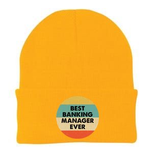 Banking Ager Gift Best Banking Ager Ever Gift Knit Cap Winter Beanie