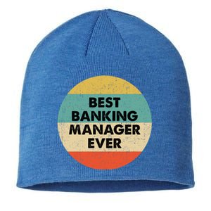 Banking Ager Gift Best Banking Ager Ever Gift Sustainable Beanie