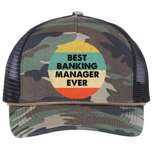 Banking Ager Gift Best Banking Ager Ever Gift Retro Rope Trucker Hat Cap