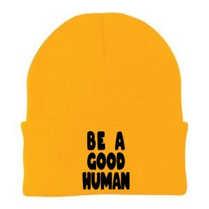 Be A Good Human Faith Knit Cap Winter Beanie