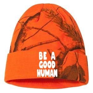 Be A Good Human Faith Kati Licensed 12" Camo Beanie