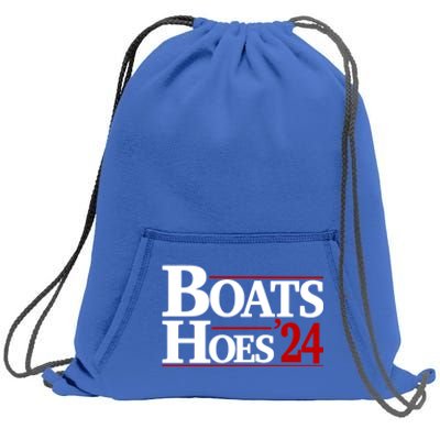 Boats And Hoes 2024 Election Funny Sweatshirt Cinch Pack Bag