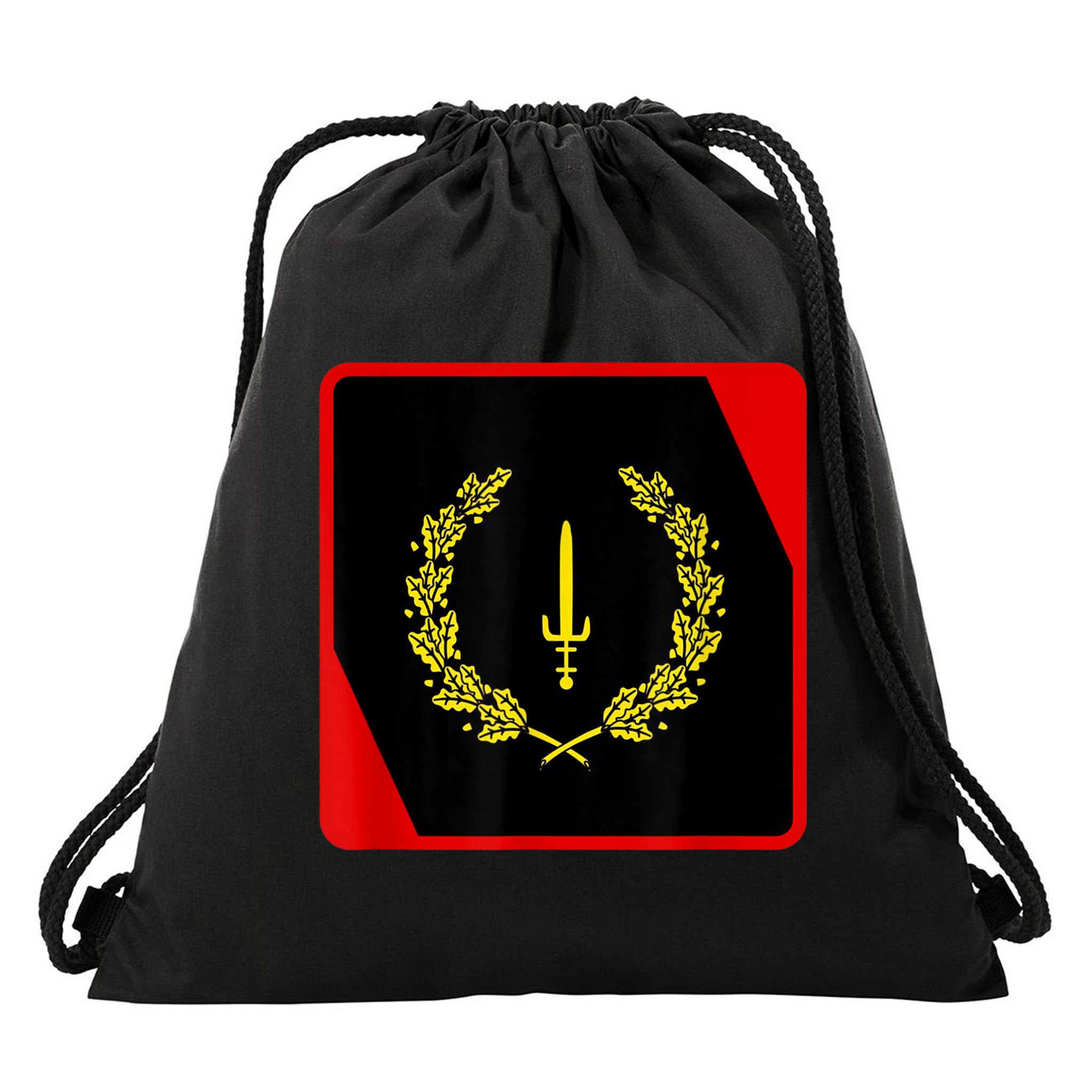 Black American Heritage Flag 1967 Drawstring Bag