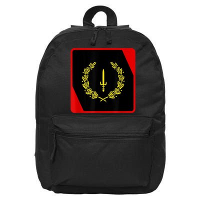 Black American Heritage Flag 1967 16 in Basic Backpack