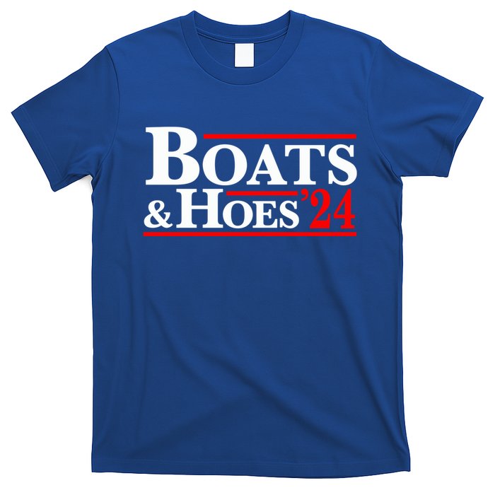 Boats And Hoes 2024 Election Funny T-Shirt