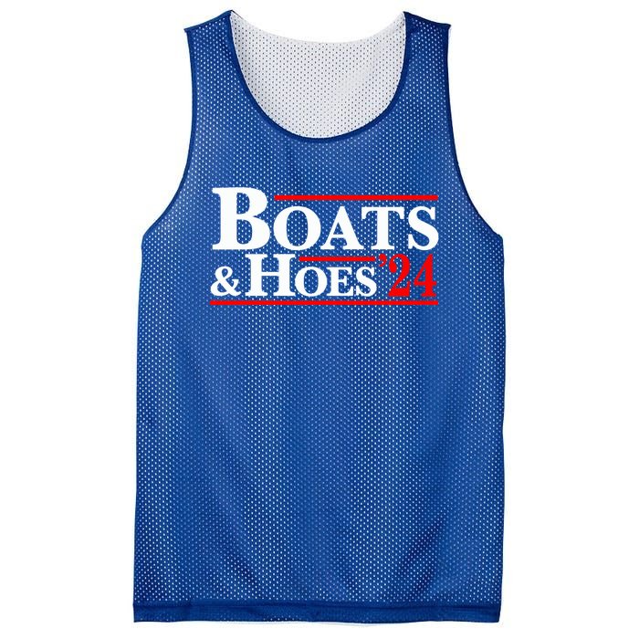 Boats And Hoes 2024 Election Funny Mesh Reversible Basketball Jersey Tank