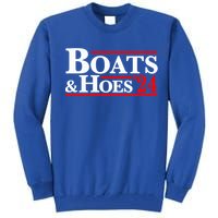 Boats And Hoes 2024 Election Funny Tall Sweatshirt