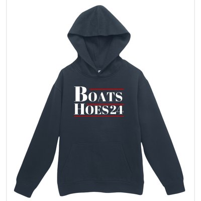 Boats And Hoes 2024 Election Urban Pullover Hoodie