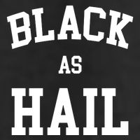 Black As Hail Pride Logo 25L Jumbo Tote