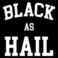 Black As Hail Pride Logo Baby Bodysuit