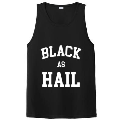 Black As Hail Pride Logo PosiCharge Competitor Tank