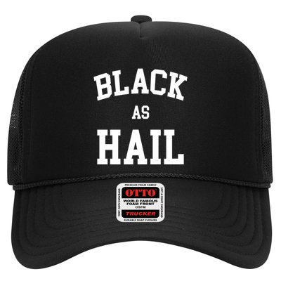 Black As Hail Pride Logo Trucker Hat
