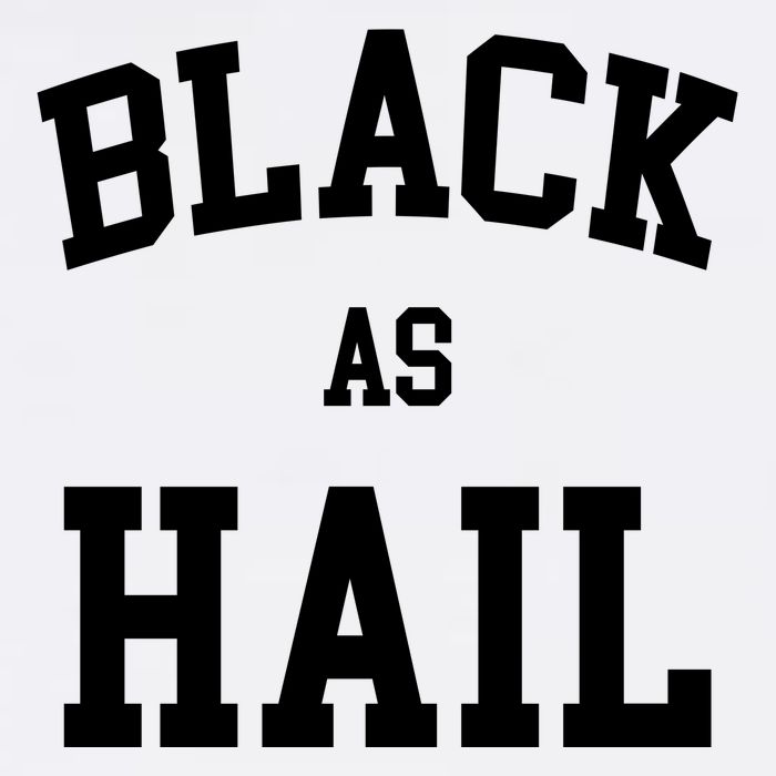Black As Hail Pride Logo Garment-Dyed Sweatshirt