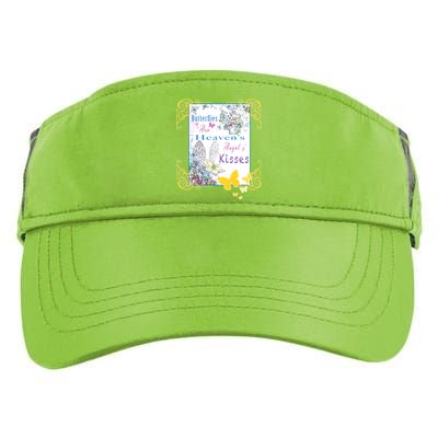 Butterflies Are HeavenS AngelS Cute Gift Adult Drive Performance Visor