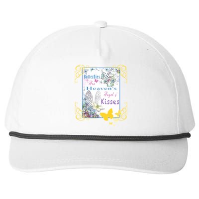 Butterflies Are HeavenS AngelS Cute Gift Snapback Five-Panel Rope Hat