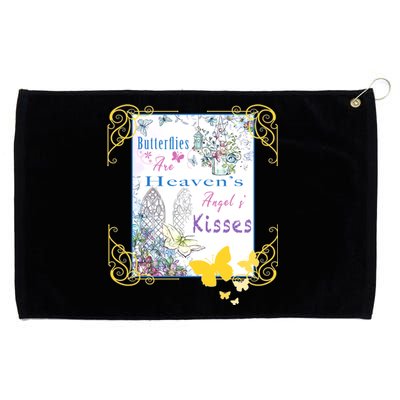 Butterflies Are HeavenS AngelS Cute Gift Grommeted Golf Towel