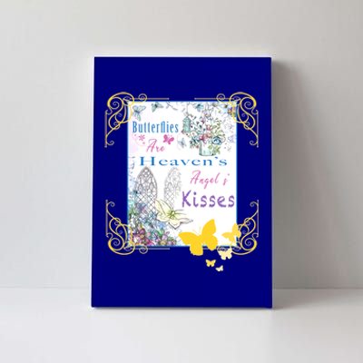 Butterflies Are HeavenS AngelS Cute Gift Canvas