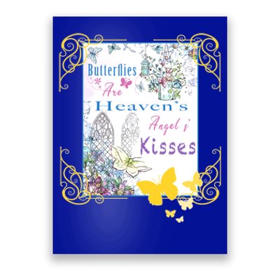 Butterflies Are HeavenS AngelS Cute Gift Poster