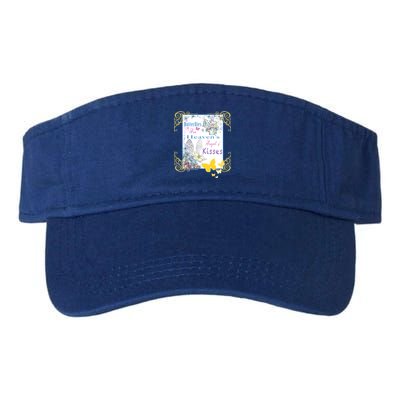 Butterflies Are HeavenS AngelS Cute Gift Valucap Bio-Washed Visor