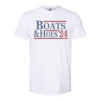 Boats And Hoes 2024 Election Softstyle CVC T-Shirt