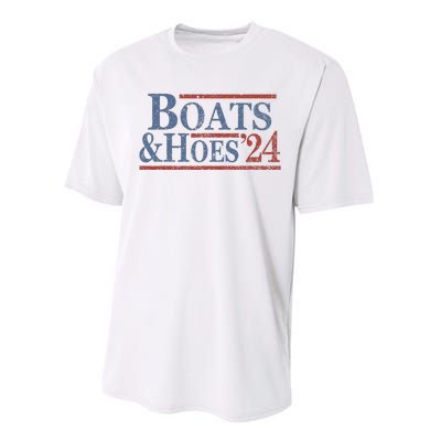 Boats And Hoes 2024 Election Performance Sprint T-Shirt