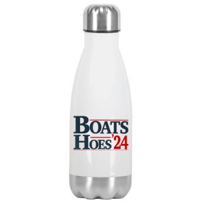 Boats And Hoes 2024 Election Funny Stainless Steel Insulated Water Bottle