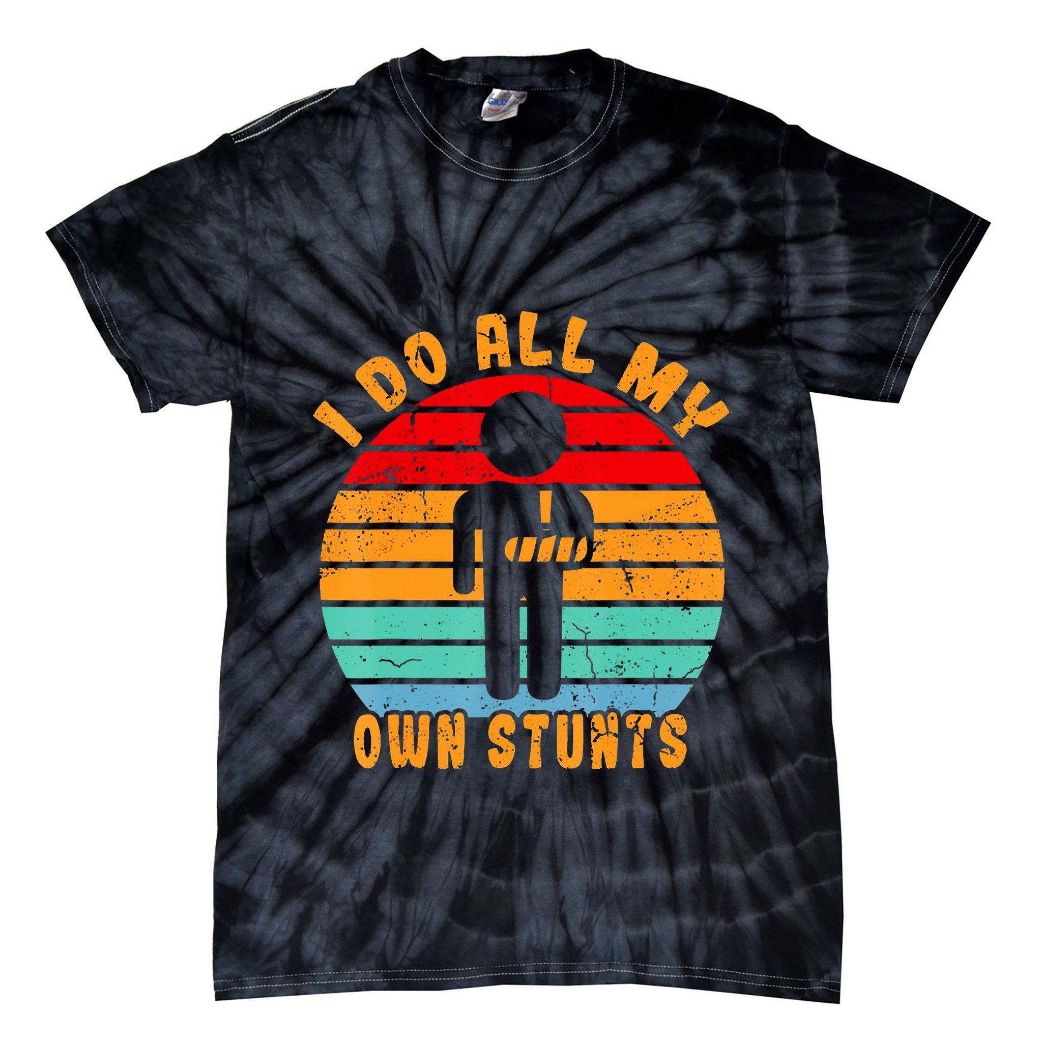 Broken Arm Hand Wrist Elbow Injury Get Well Soon Gifts Tie-Dye T-Shirt